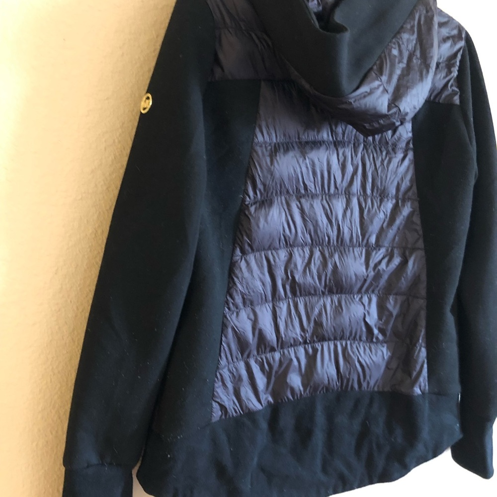 Michael Kors Puffer Black Down Jacket Coat Hoodies - Picture 11 of 12
